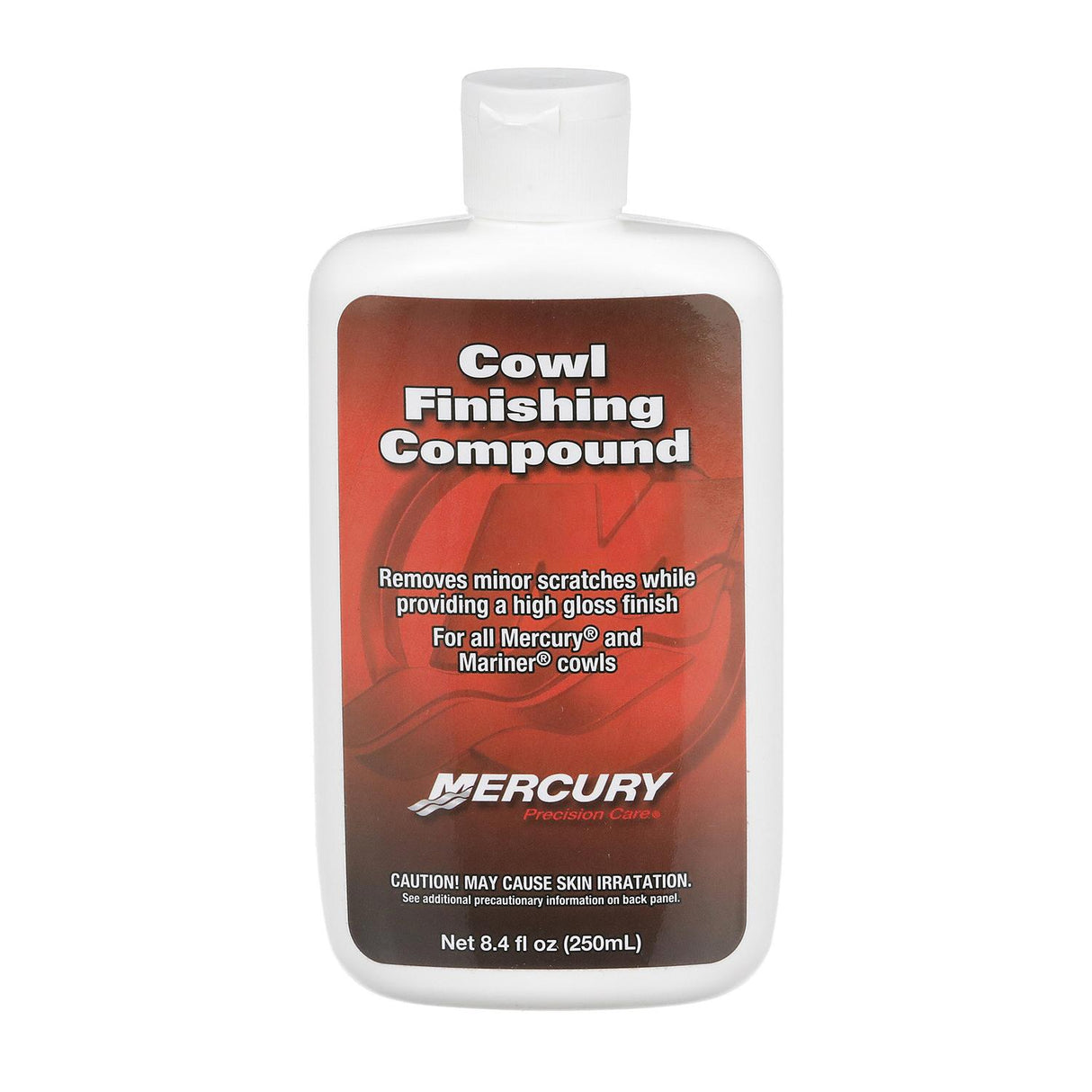 Mercury 859026K1 High-Gloss Cowl Finishing Compound, Fine Grit - 8.4 oz Bottle