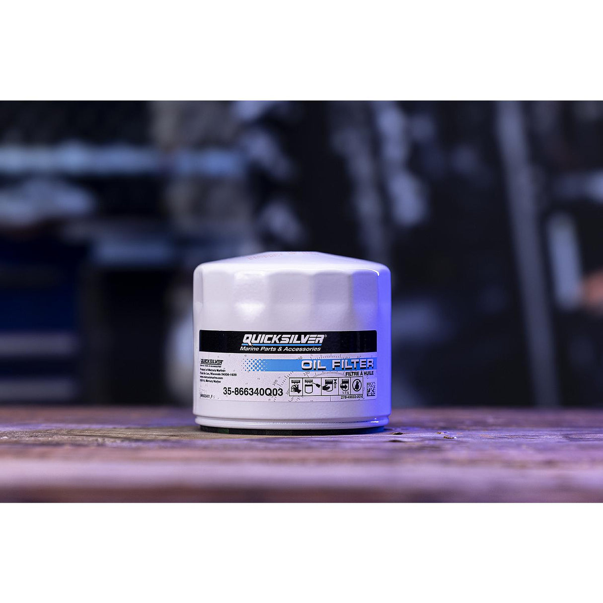 OEM Mercury / Quicksilver 866340Q03 Oil Filter for MerCruiser Sterndrive and Inboard Engines