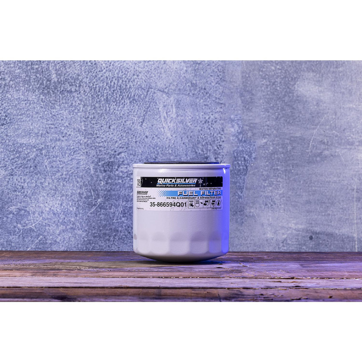 OEM Mercury / Quicksilver 866594Q01 Water Separating Fuel Filter for Select MerCruiser Vazer and 3.0L MPI EC Engines