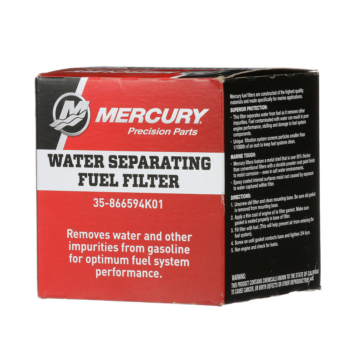 Mercury Water-Separating Fuel Filter 866594K01