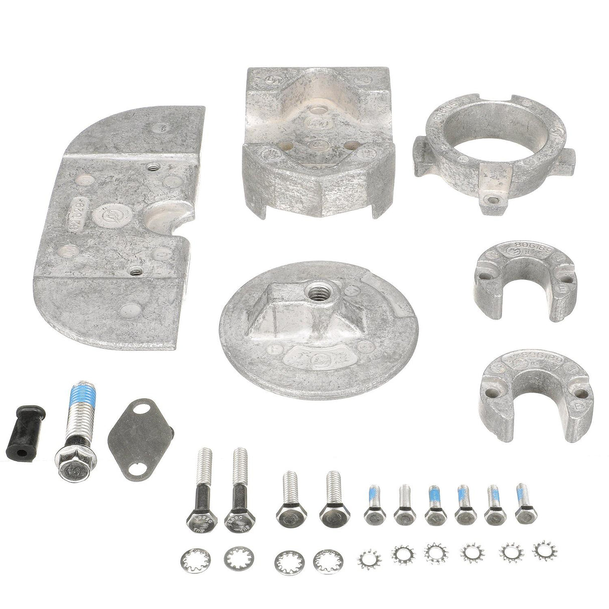 OEM Mercury / Quicksilver Magnesium Anode Kit Alpha One Gen II Drives 888755K01