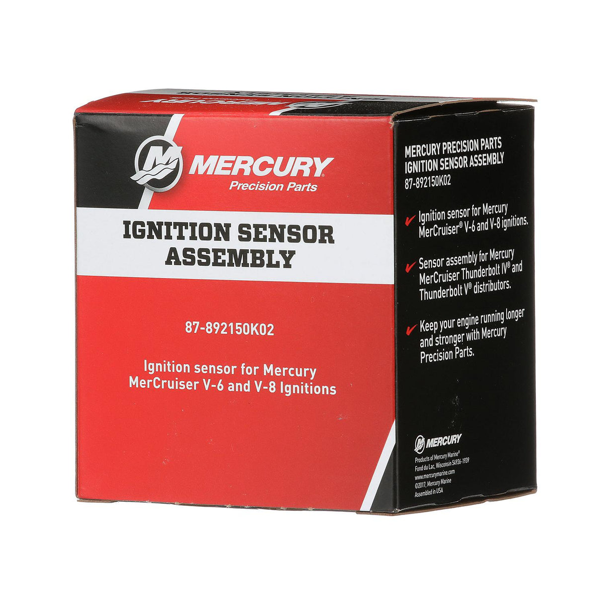 Mercury Distributor Sensor 892150K02 for Select MerCruiser V6 and V8 Sterndrive Engines
