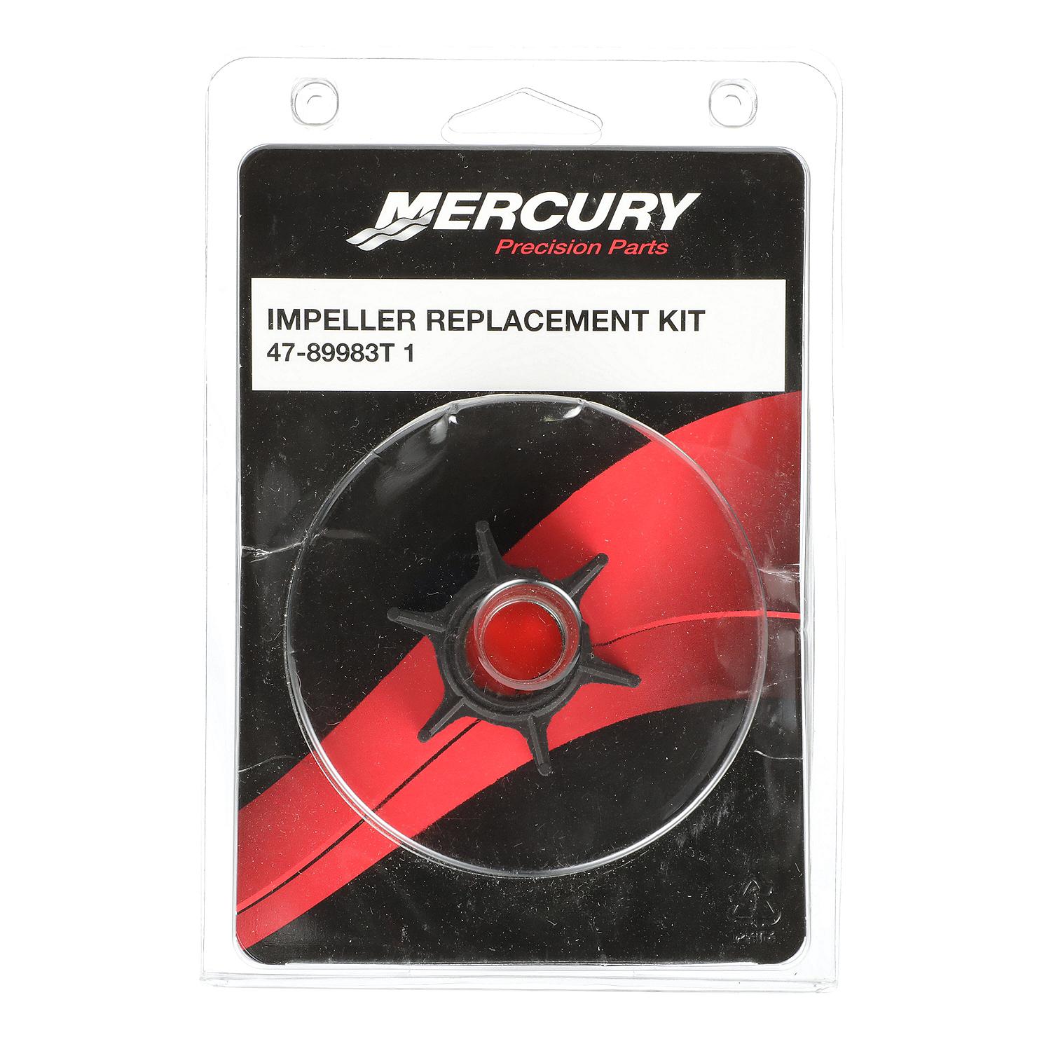 Mercury Water Pump Repair Kit 89983T1 for Mercury and Mariner 30-70hp TwoStroke Outboards and Mercury 30hp Jet Drive Outboards