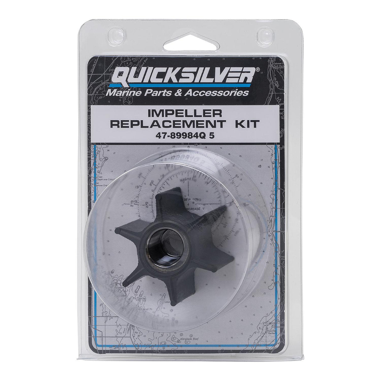 OEM Mercury / Quicksilver 89984Q5 Water Pump Repair Kit for Mercury and Mariner Outboards and MerCruiser I, R, MR and Alpha Sterndrives w/ Short Vane Impellers