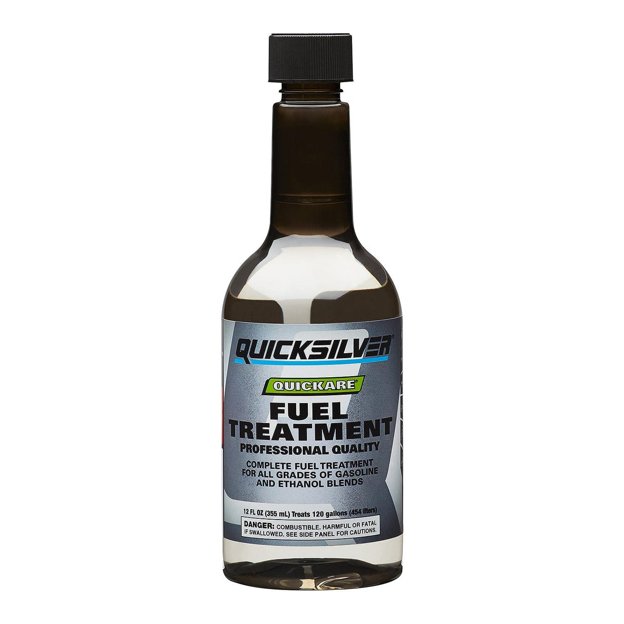 OEM Mercury / Quicksilver Quickare 8M0047920 Fuel Treatment Additive, 12 Oz.