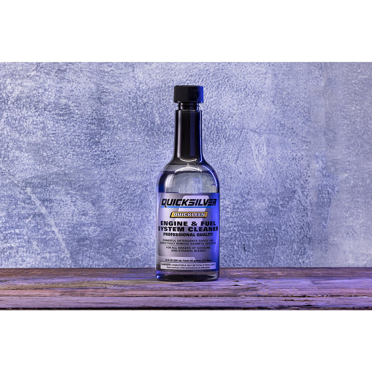 OEM Mercury / Quicksilver 8M0047921 Quickleen Engine & Fuel System Cleaner, 12 Oz.