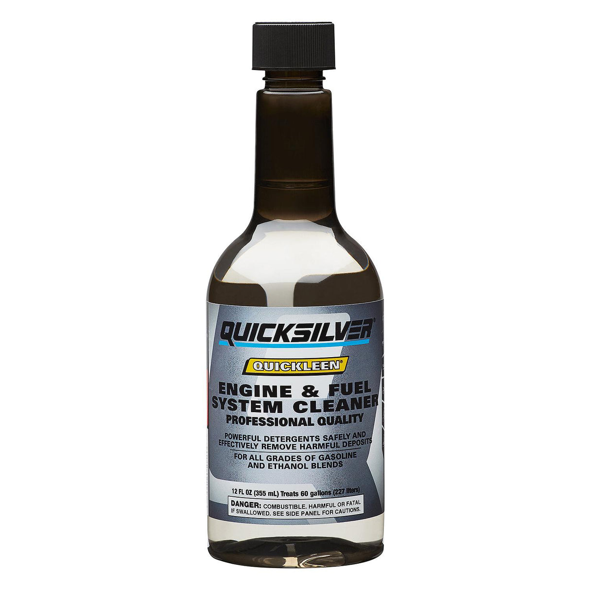 OEM Mercury / Quicksilver 8M0047921 Quickleen Engine & Fuel System Cleaner, 12 Oz.