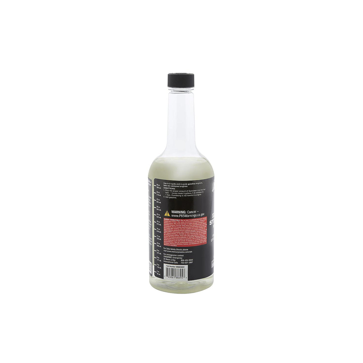 Mercury 8M0058691 Quickleen Engine and Fuel System Cleaner - 32 oz Bottle