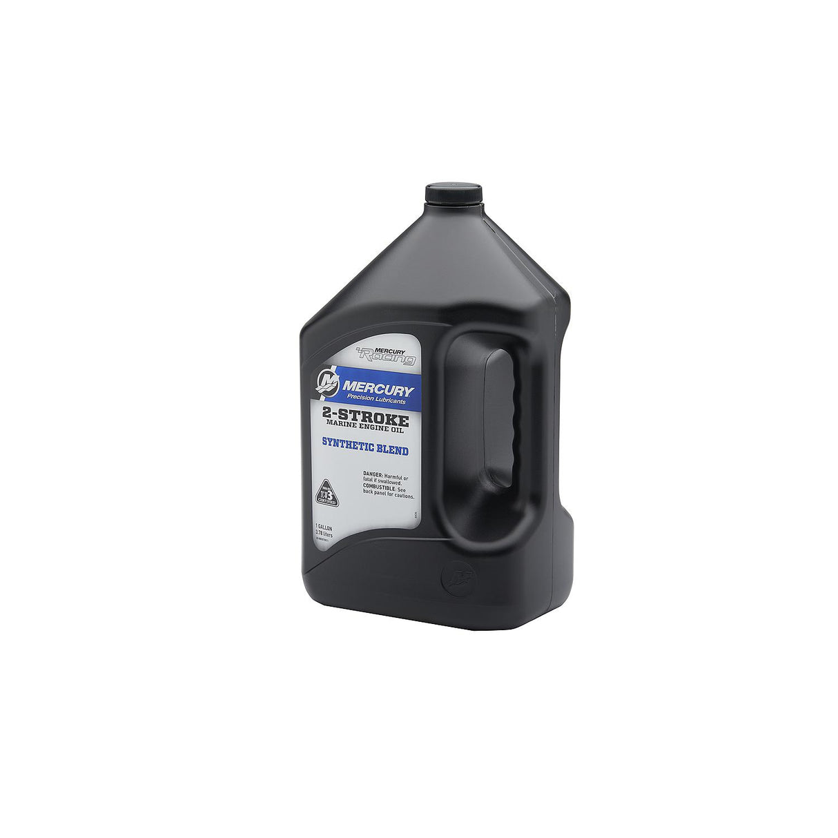 Mercury Racing 8M0078011 Synthetic Blend High Performance 2-Stroke Marine Engine Oil - 1 Gallon