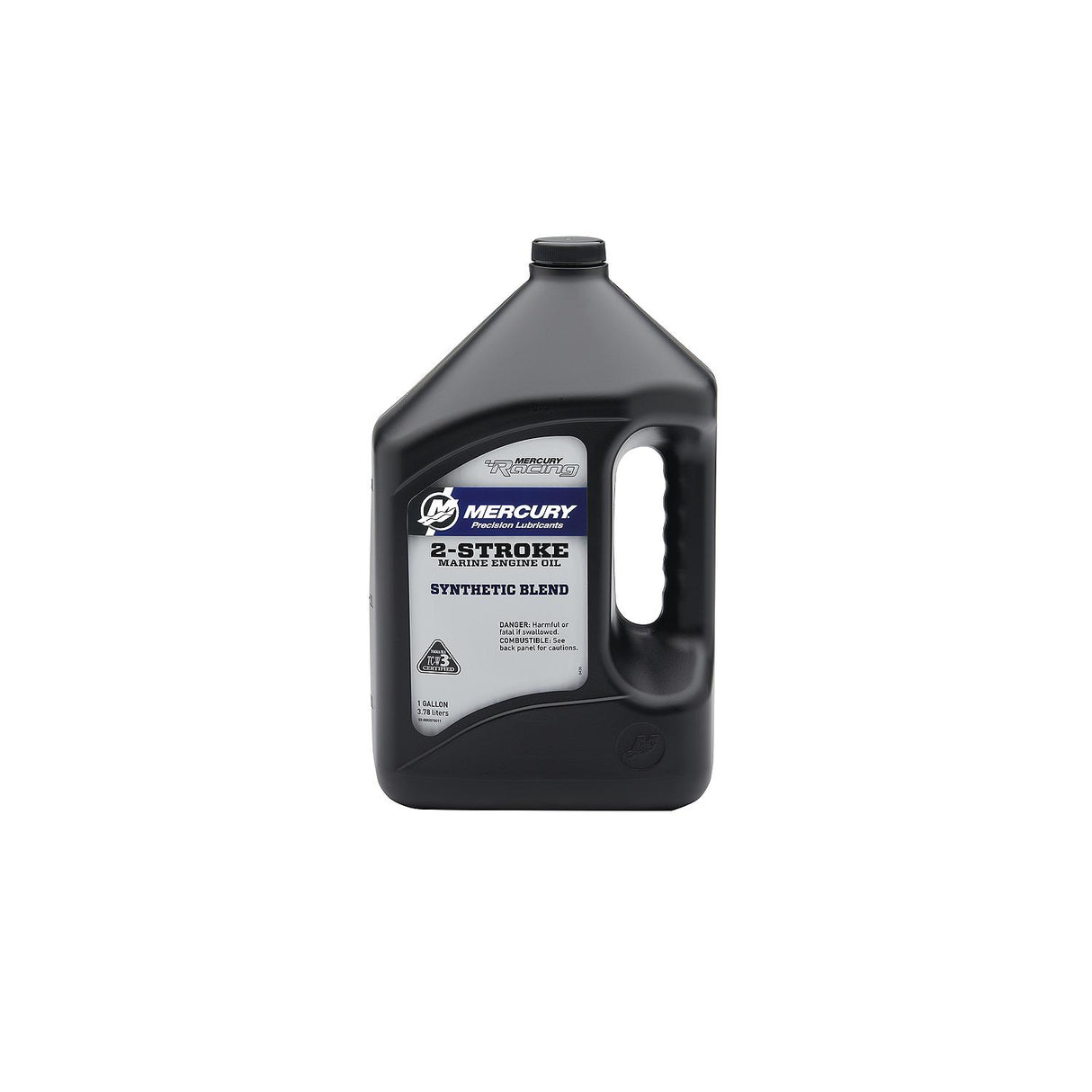 Mercury Racing 8M0078011 Synthetic Blend High Performance 2-Stroke Marine Engine Oil - 1 Gallon