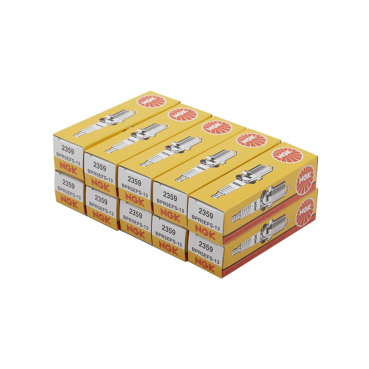 OEM Mercury / Quicksilver 8M0095454 Spark Plug Pack of 10, MerCruiser, 4.5L & 6.2L