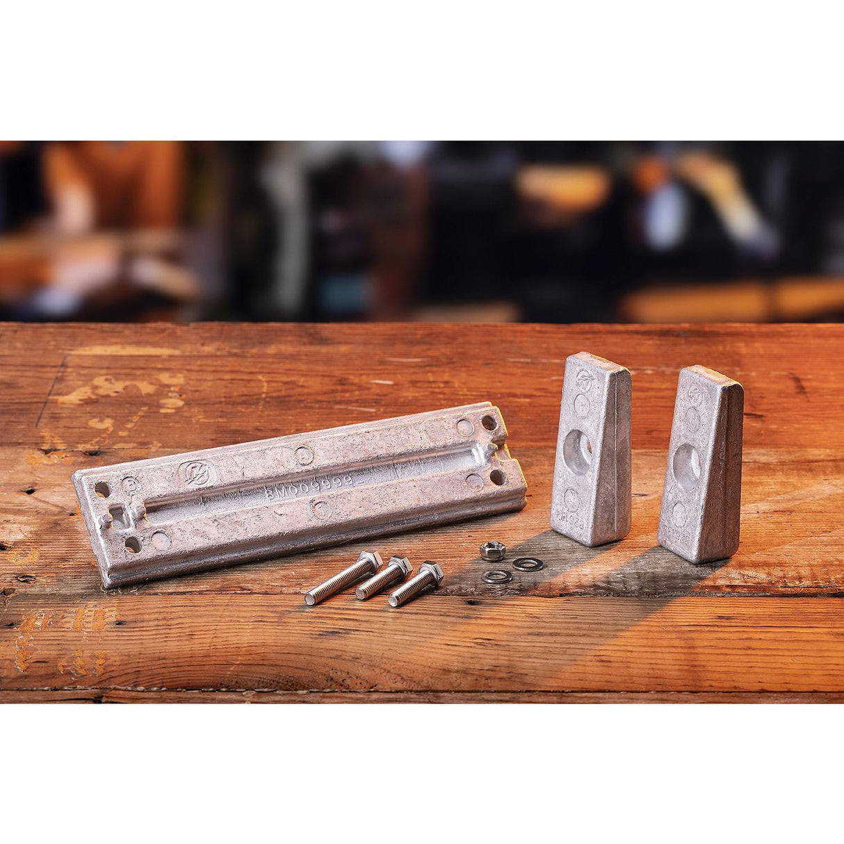 OEM Mercury / Quicksilver 8M0107546 Aluminum Anode Kit for Select Mercury 40-115hp Outboards