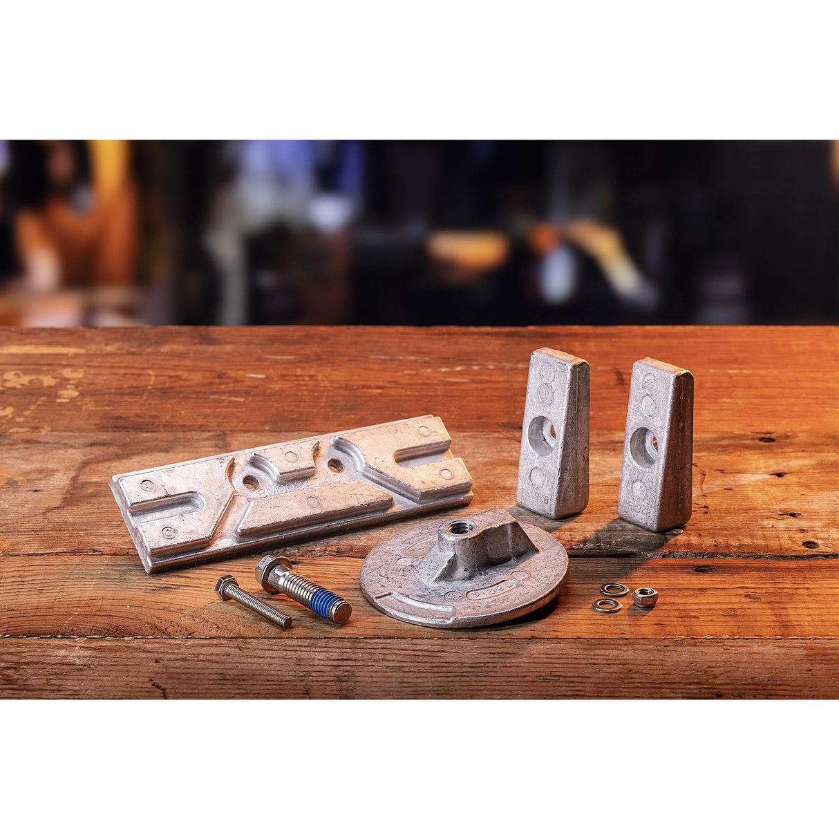 OEM Mercury / Quicksilver Aluminum Anode Kit for Select Mercury 75-150hp Outboards 8M0107548