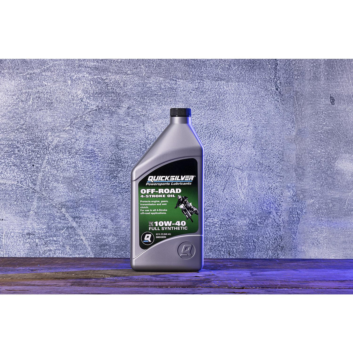 OEM Mercury / Quicksilver 10W-40 Full Synthetic Off Road Engine Oil, 1 Qt.