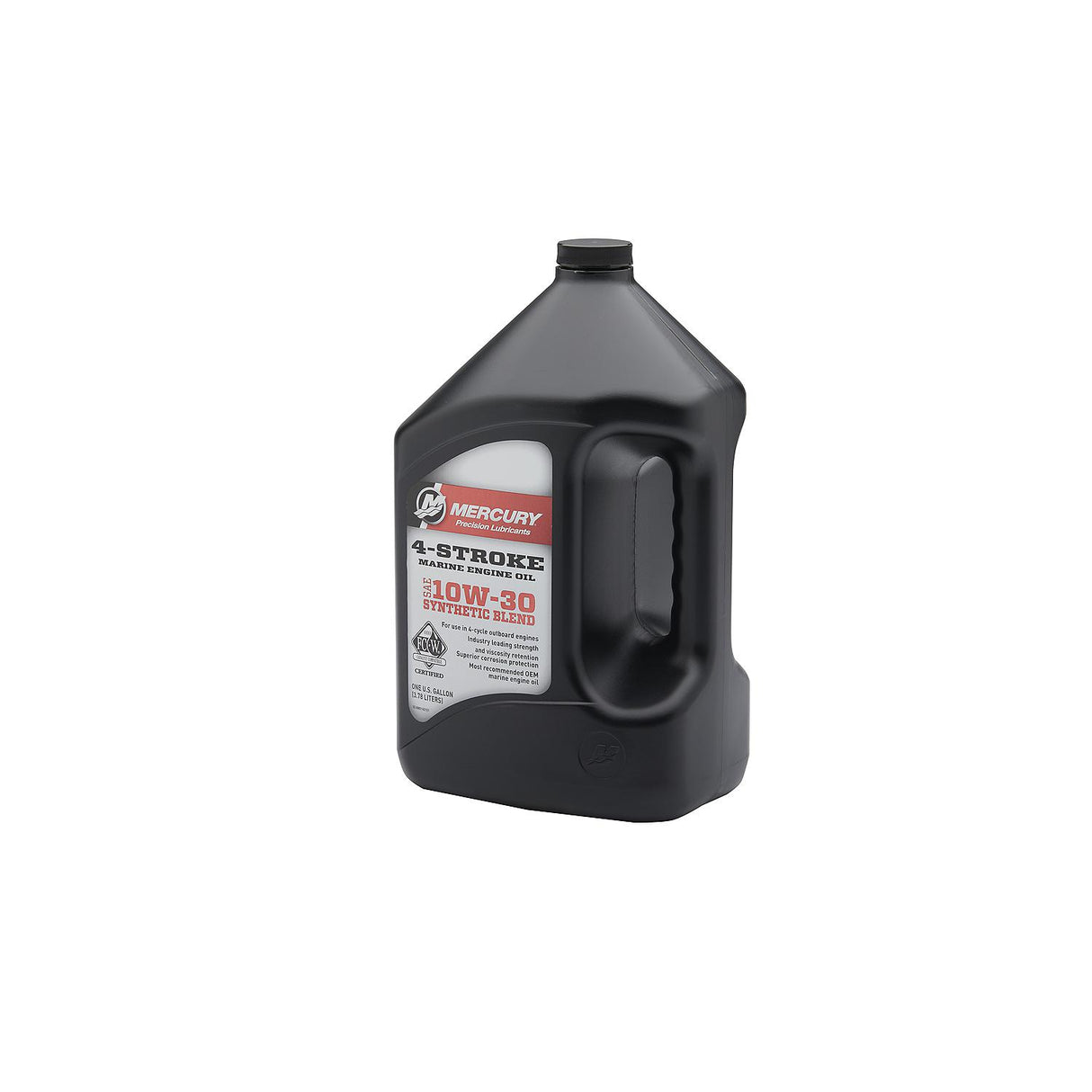 Mercury 8M0142151 SAE 10W-30 Synthetic Blend 4-Stroke Marine Engine Oil - 1 Gallon