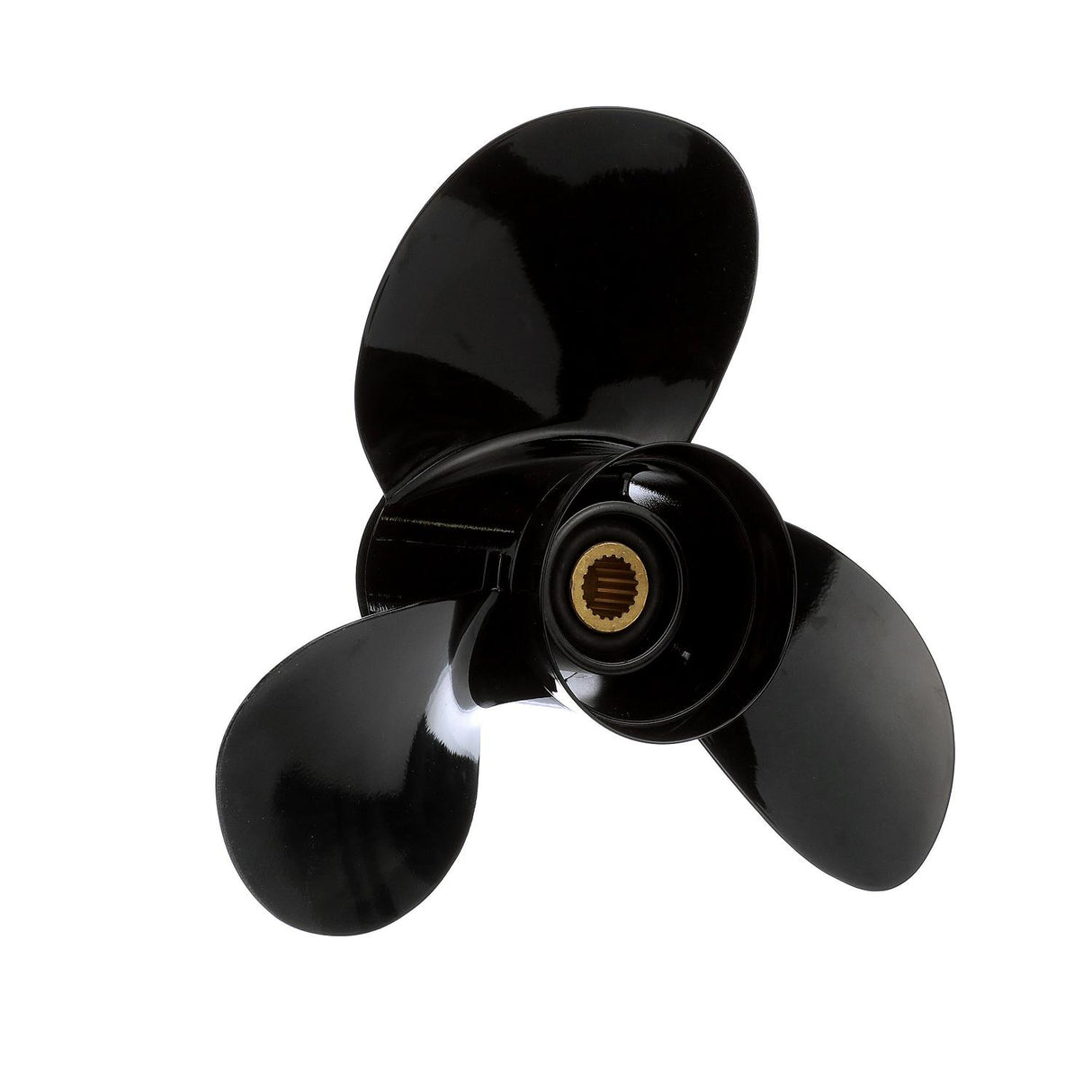 OEM Mercury / Quicksilver Black Diamond Bravo Two Propeller Black Finish, 19.5" Diameter x 13" Pitch, Left Hand Rotation