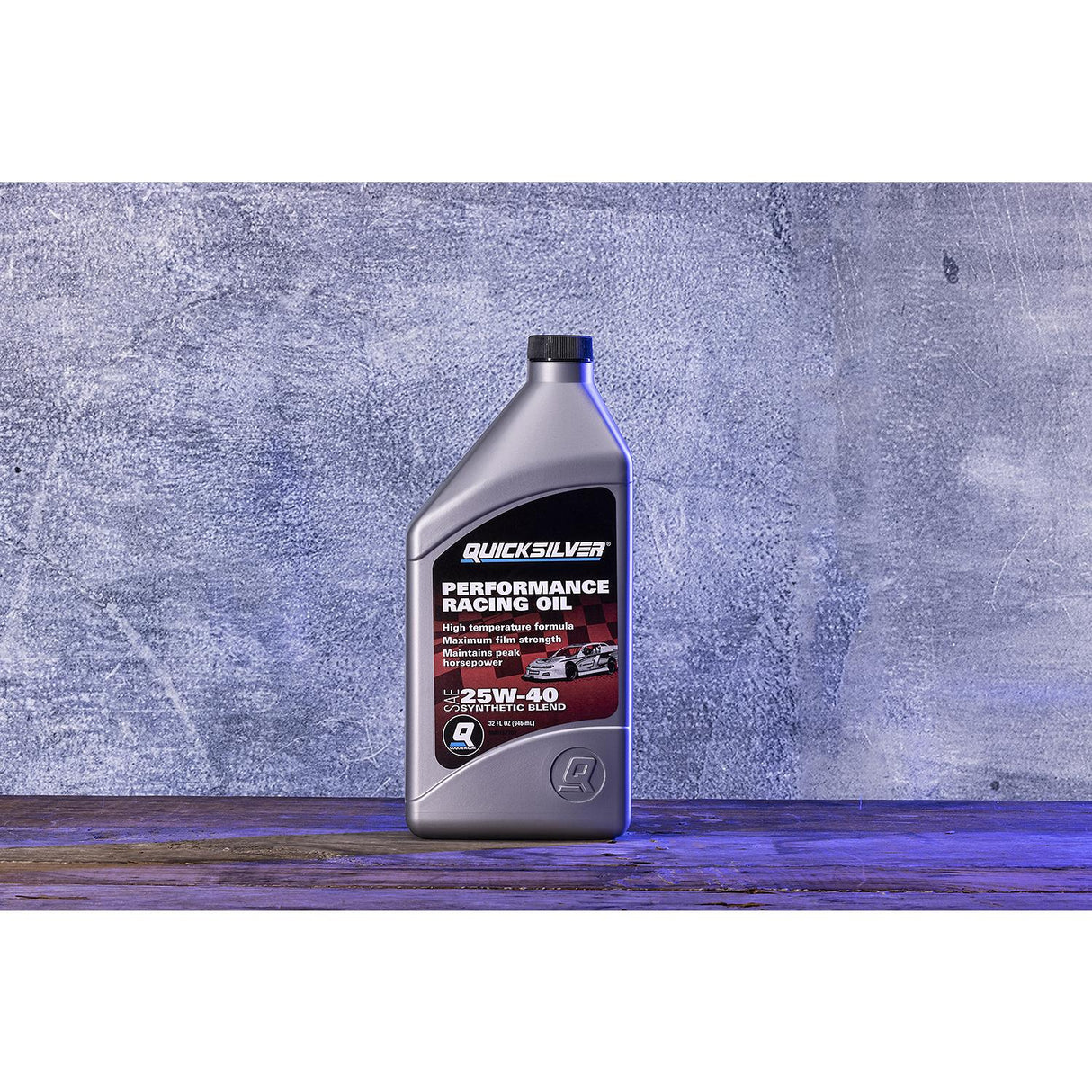 OEM Mercury / Quicksilver 8M0157702 25W-40 Synthetic Performance Racing Oil, 1 Qt.