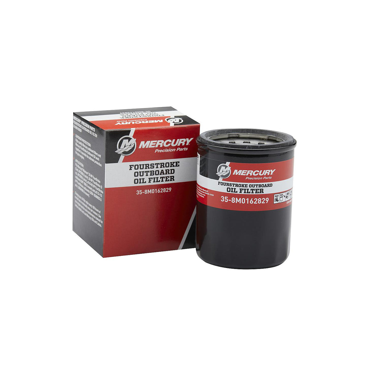 Mercury Oil Filter 8M0162829 for Select Mercury and Mariner 25-115hp FourStroke Outboards