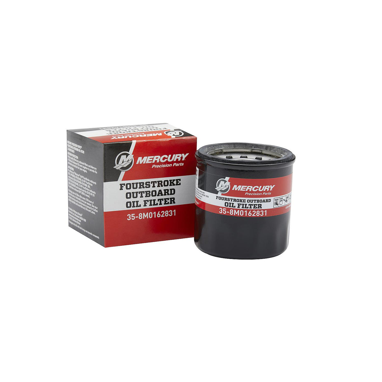 Mercury Oil Filter 8M0162831 for Select Mercury and Mariner 8-30hp FourStroke Outboards