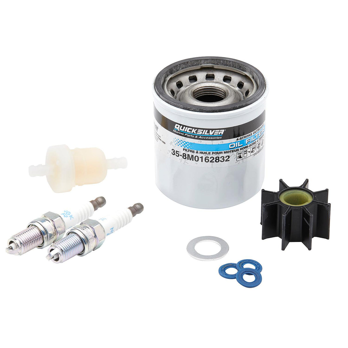 OEM Mercury / Quicksilver 8M0172122 Outboard Service Kit Mercury 15-20hp Carbureted Engines