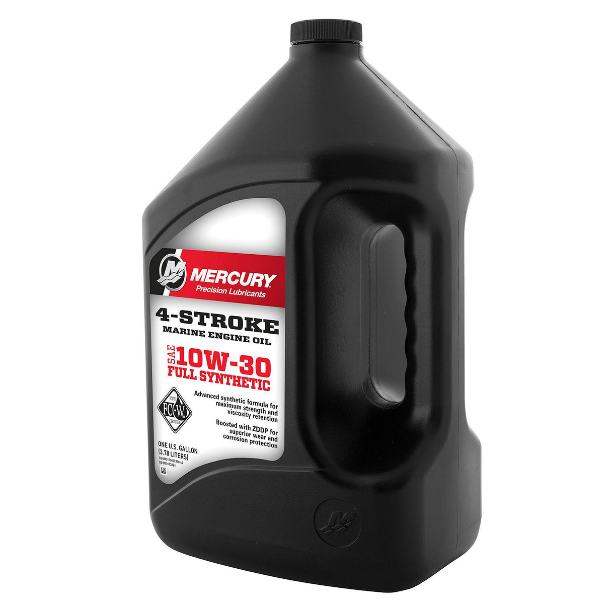 Mercury 8M0173224 SAE 10W-30 Full Synthetic 4-Stroke Marine Engine Oil - 1 Gallon
