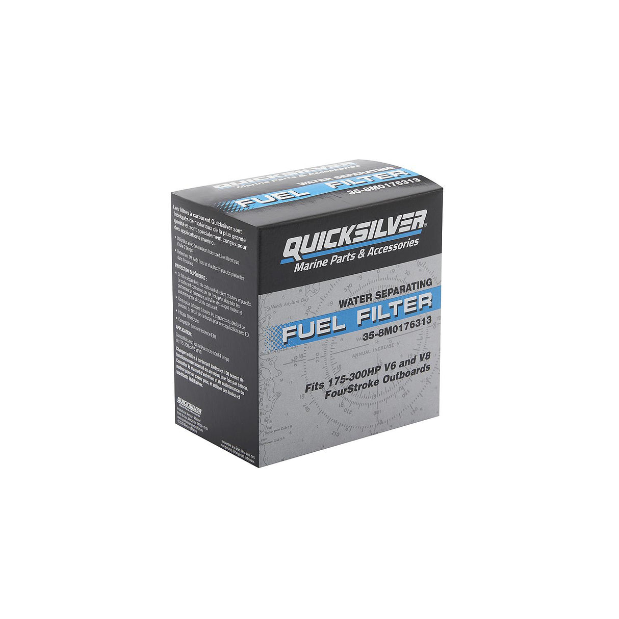 OEM Mercury / Quicksilver 8M0176313 On-Engine Water Separating Fuel Filter