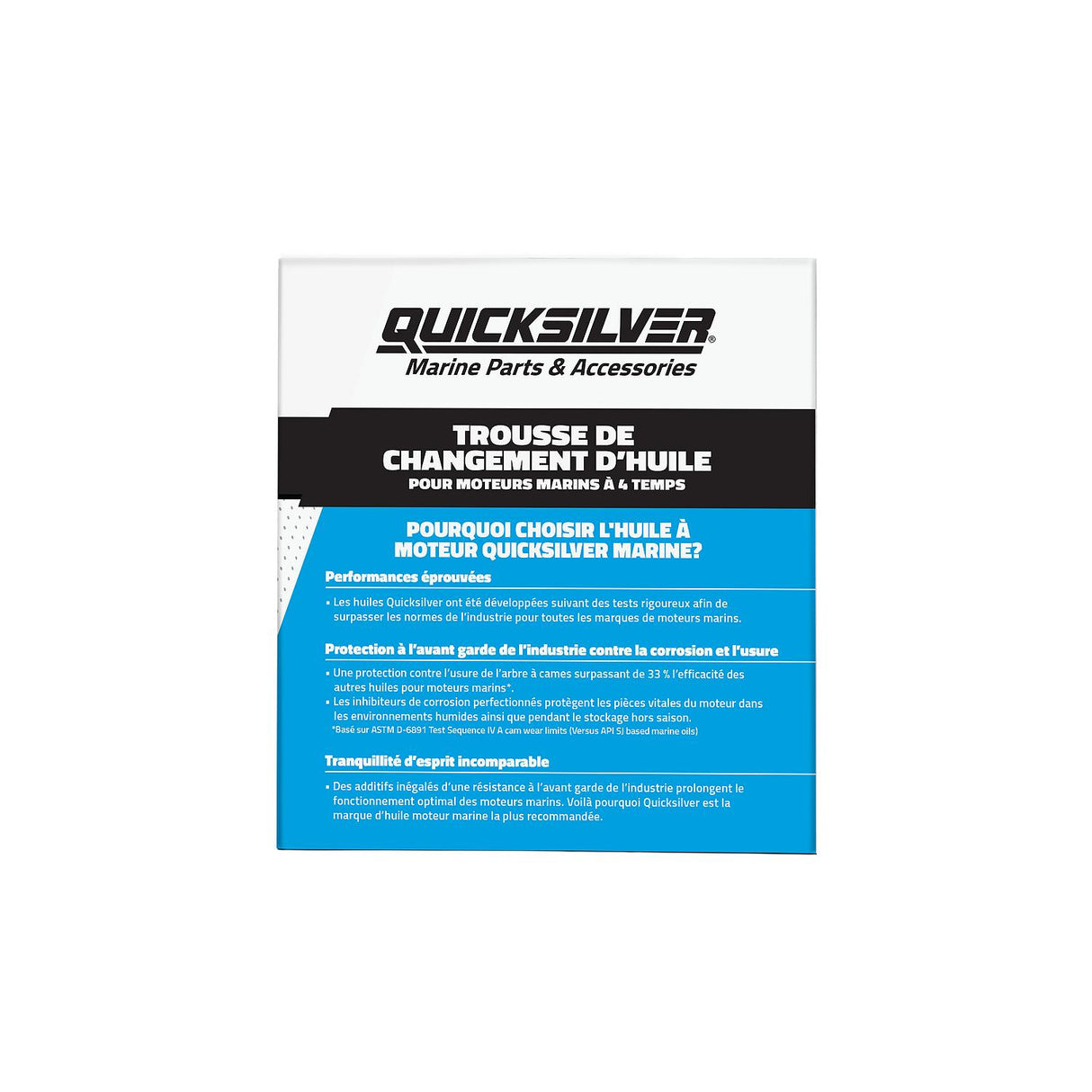 OEM Mercury / Quicksilver 25W-40 Sterndrive and Inboard V6 Oil Change Kit, Mercury MerCruiser, OMC, Chrysler Engines, Boat