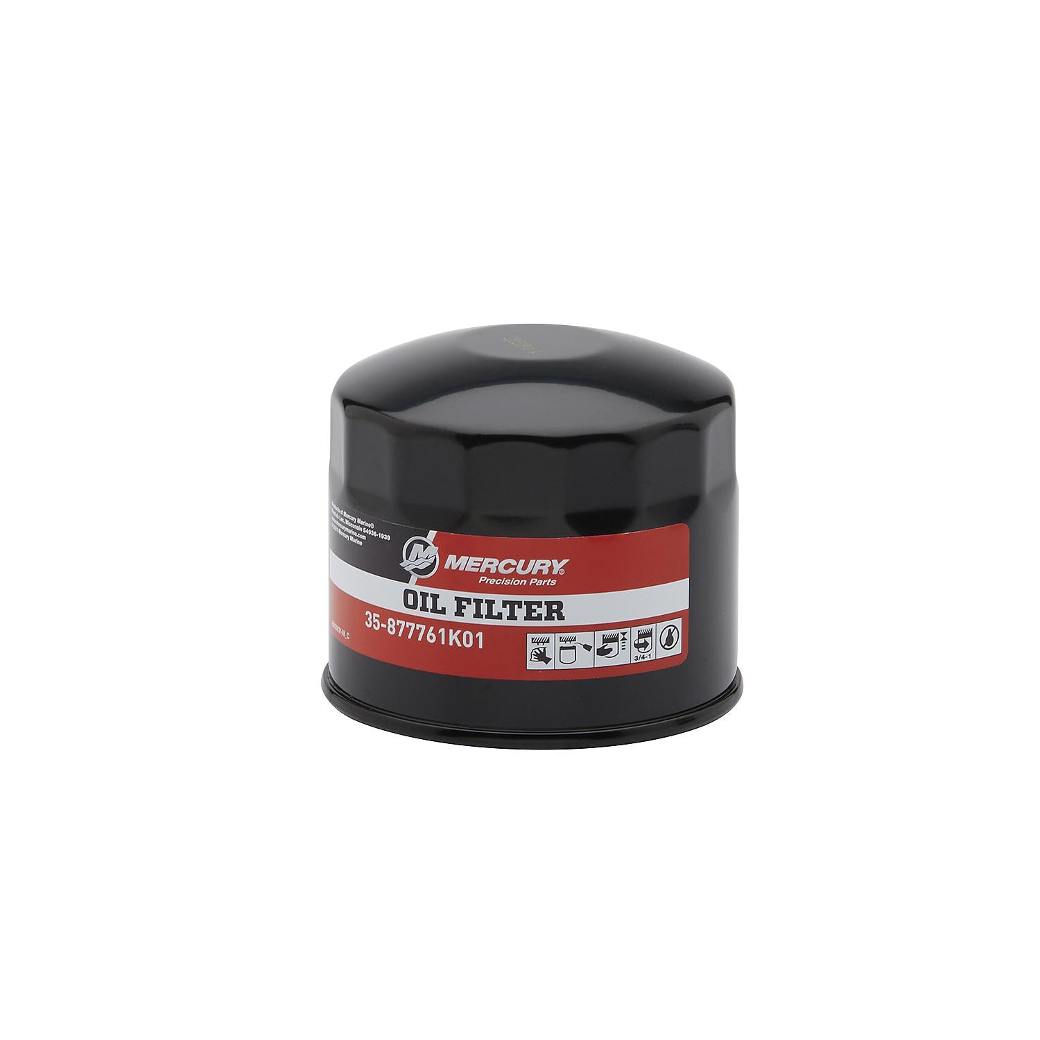 Mercury 8M0188357 SAE 10W-30 4-Stroke Outboard Oil Change Kit for Mercury and Mariner 150hp Outboards
