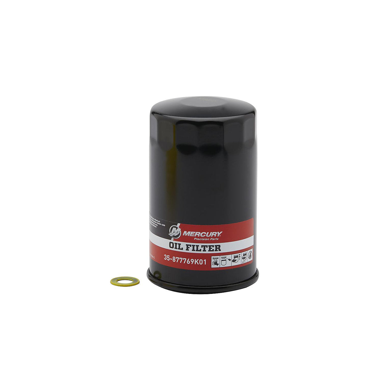 Mercury 8M0188359 SAE 25W-40 4-Stroke Outboard Oil Change Kit for Mercury L6 200-400hp Verado Outboards
