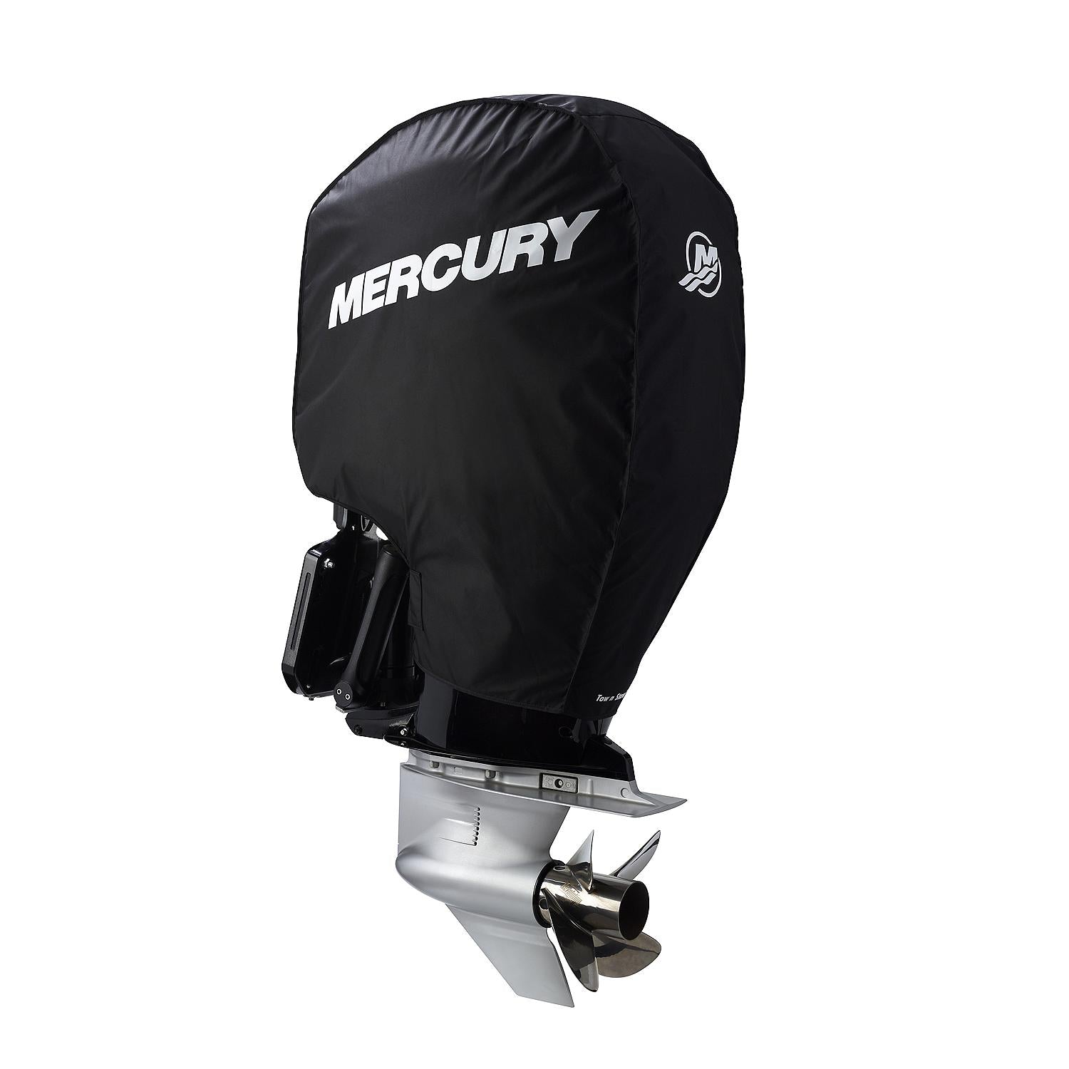 Mercury Marine Tow N Stow Outboard Cover 225-400hp Verado, Black