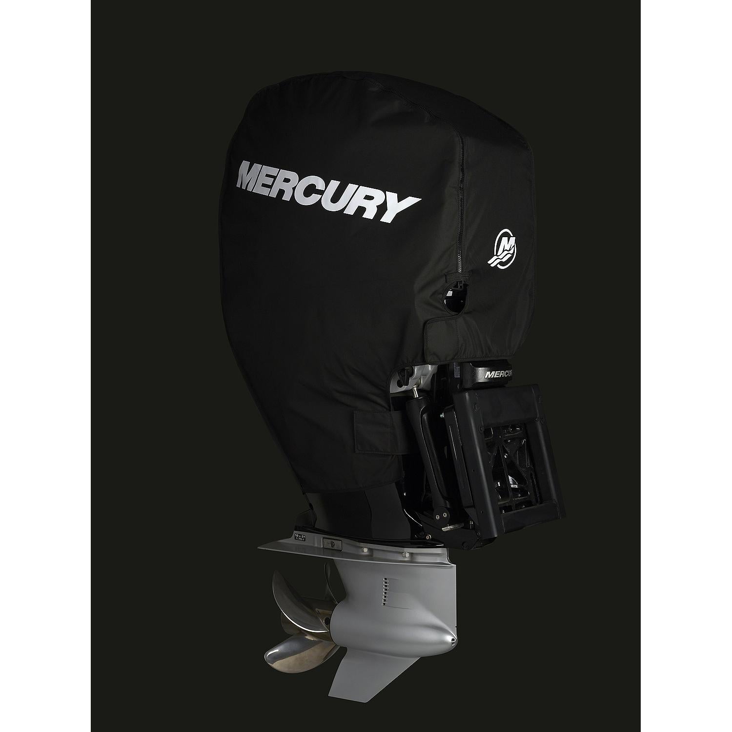Mercury Marine Tow N Stow Outboard Cover 225-400hp Verado, Black