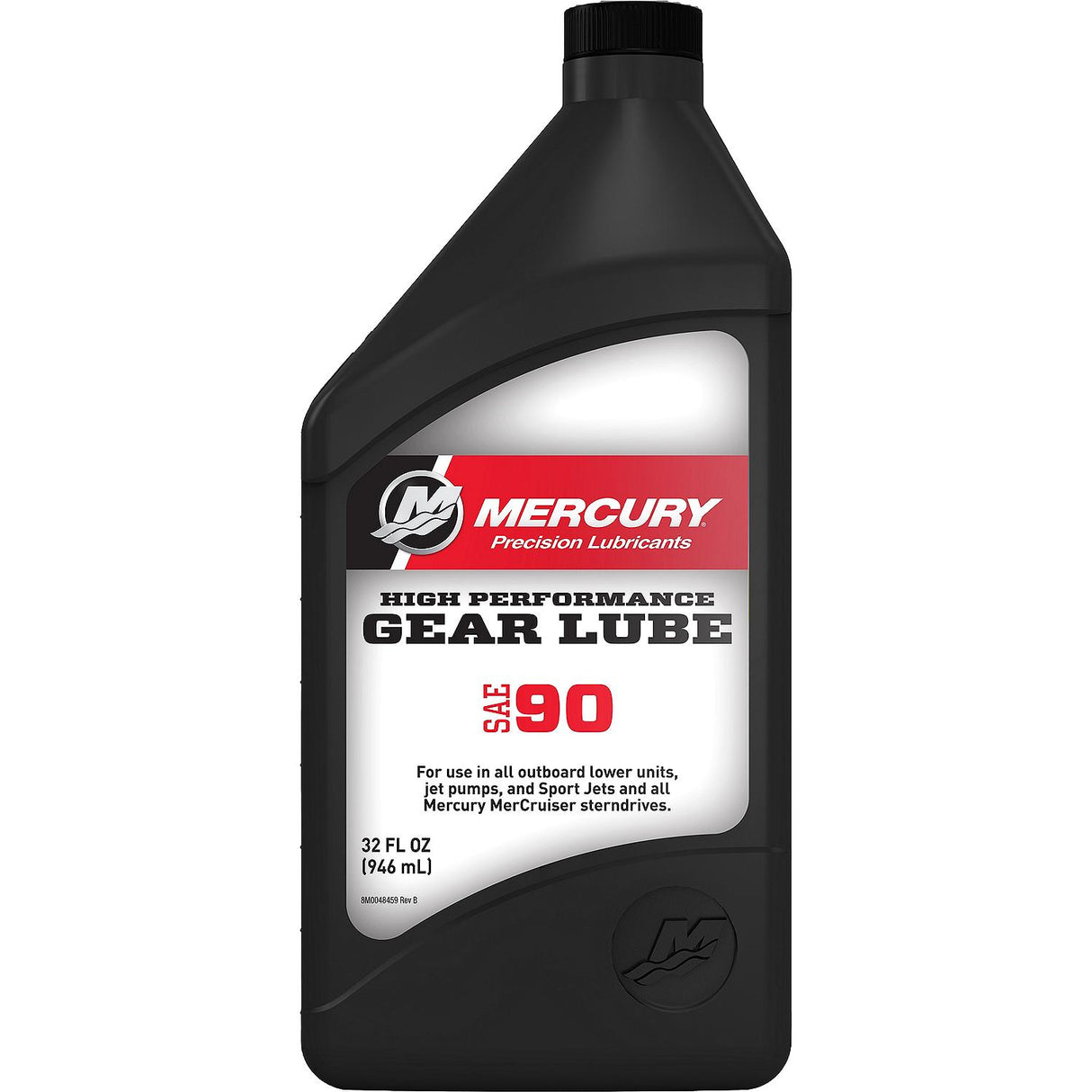 Mercury 8M0222063 SAE 90 High Performance Gear Lube – 1 Quart Bottle