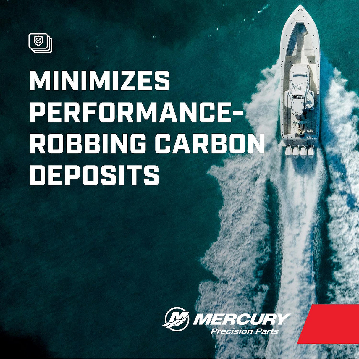 Mercury 8M0229800 Synthetic Blend Direct Injection (DI) Engine Oil for OptiMax and Other DFI 2-Stroke Outboards - 2.5 Gallons