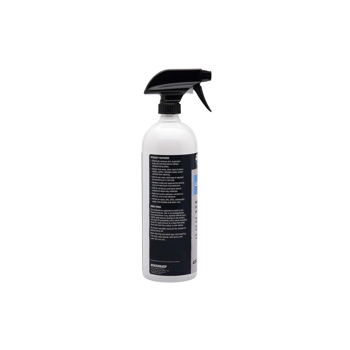 OEM Mercury / Quicksilver Vinyl & Upholstery Cleaner Multi Cleaner For Boat's, RV's, Powersports and Home - 32 oz. 8M0231471