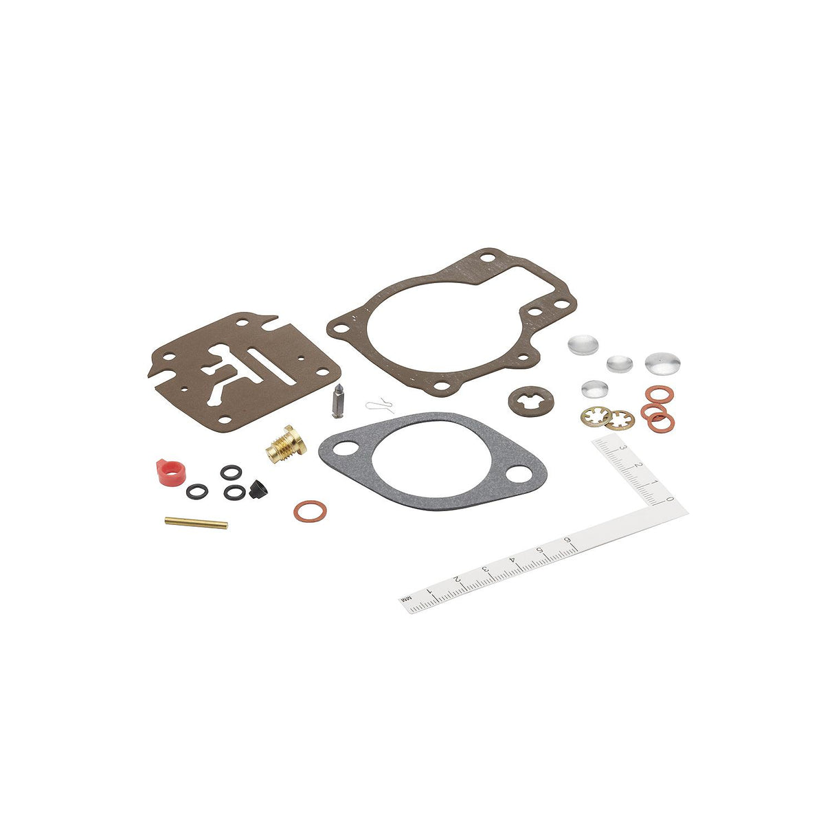 OEM Mercury / Quicksilver 8M6010306 Carb Repair Kit for Select OMC, Evinrude, Johnson 2-Stroke 18-75hp Outboards