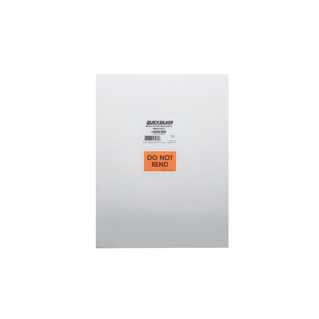 OEM Mercury / Quicksilver 8M6010321 Yamaha 4.2L Head Gasket, Port or Starboard