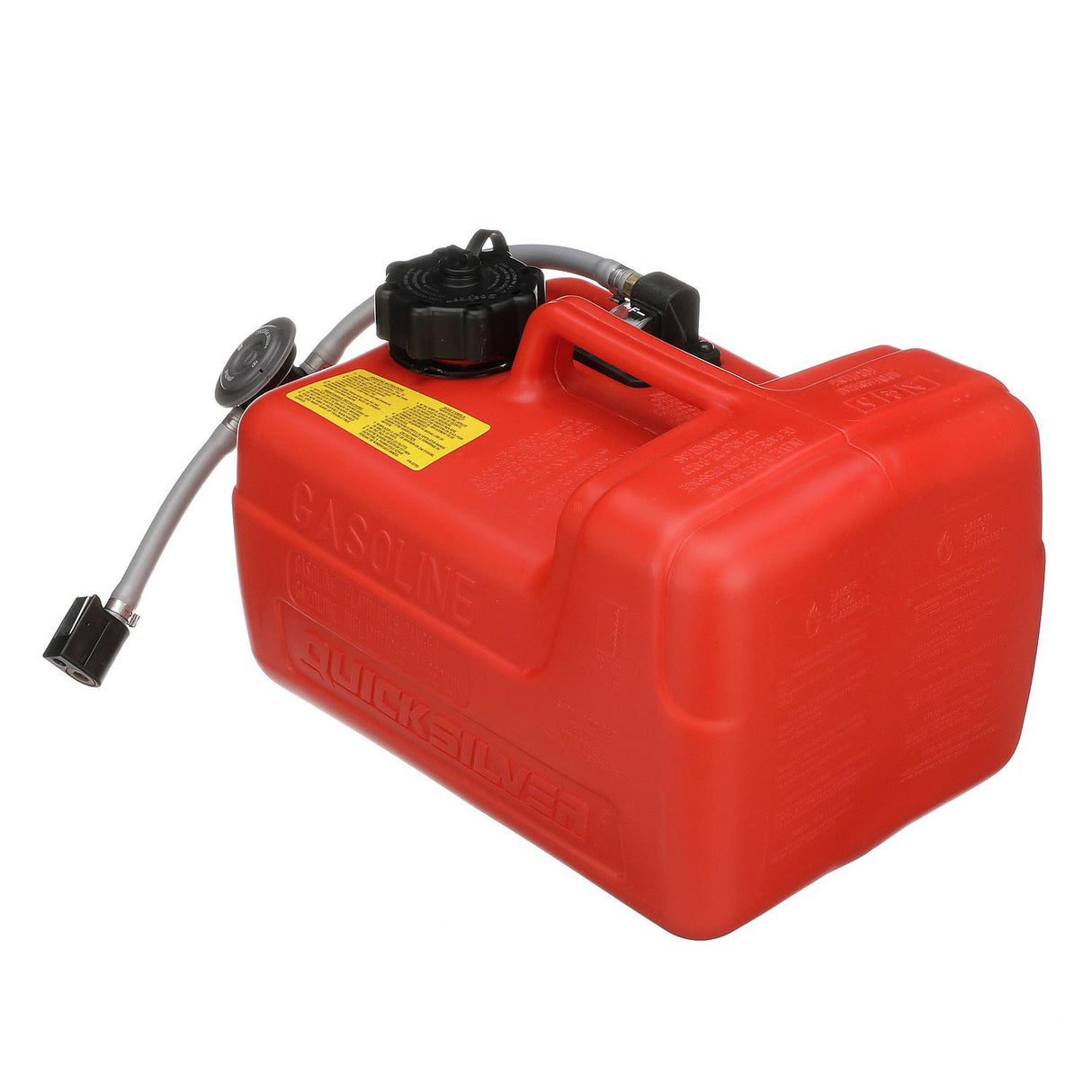 OEM Mercury / Quicksilver 8M0047598 Portable Marine Boat Fuel Tank w/ Fuel Demand Valve, 3.2 Gallon Capacity