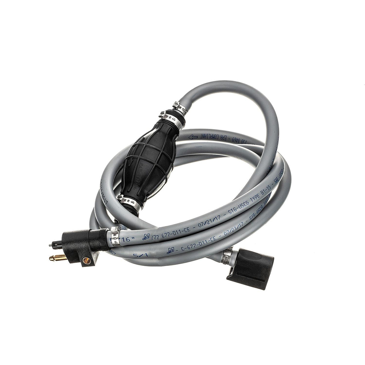 OEM Mercury / Quicksilver 8M0061885 Fuel Line Assembly, 8 Ft. Long w/ Primer Bulb