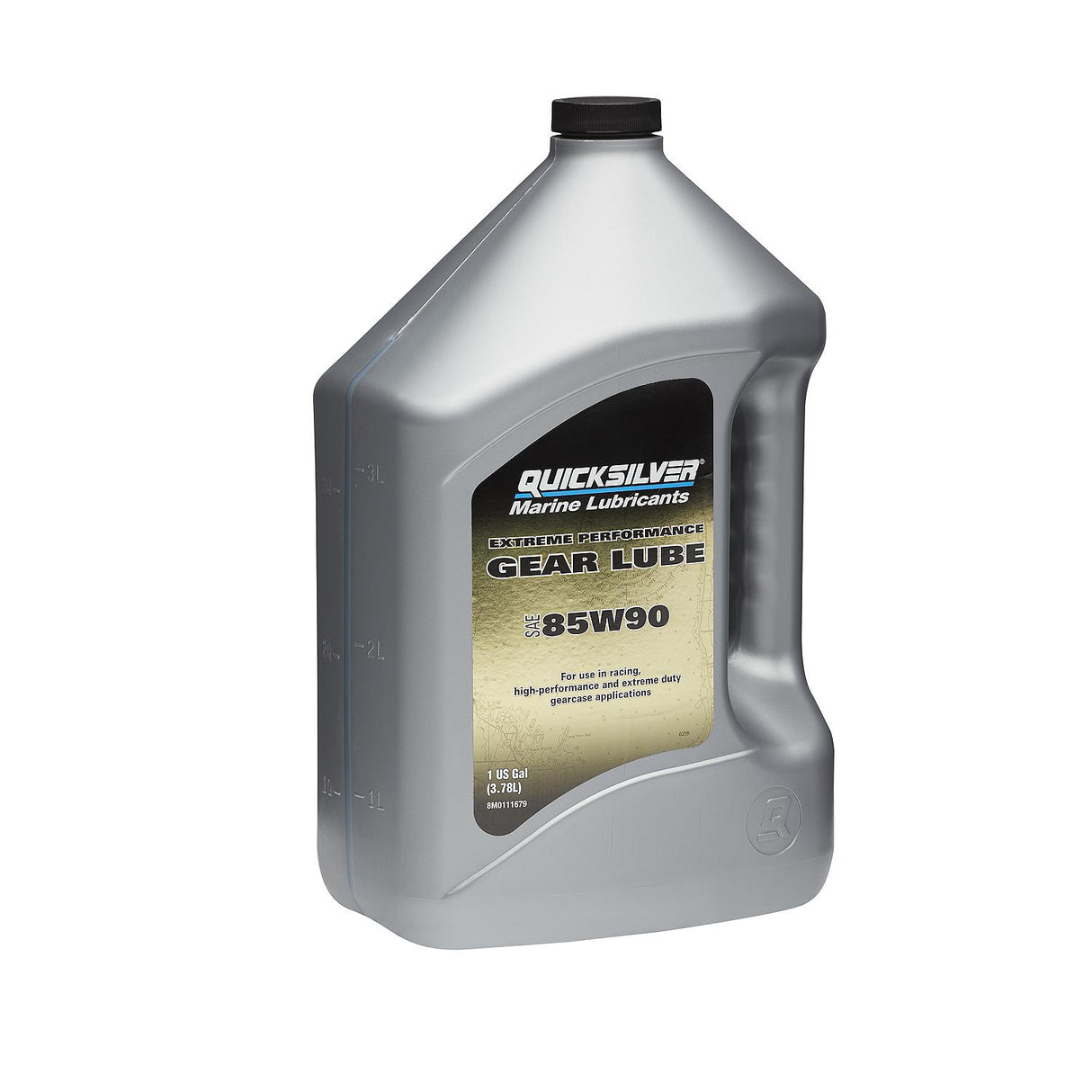 OEM Mercury / Quicksilver 85W-90 Extreme Performance Gear Lube For Outboard and Sterndrive Engines, 1 Gallon