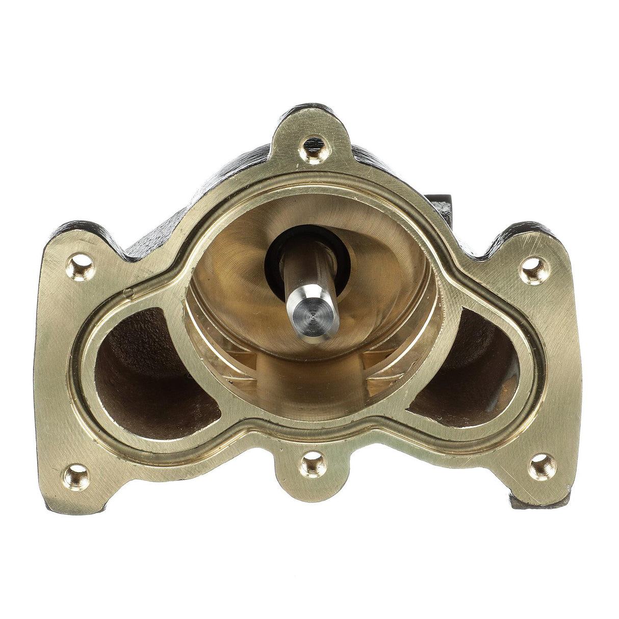 OEM Mercury / Quicksilver 8M0139984 Brass Water Pump Housing for V6 and V8 MerCruiser Engines: (305, 350 and 496 CID, 2000-2016)