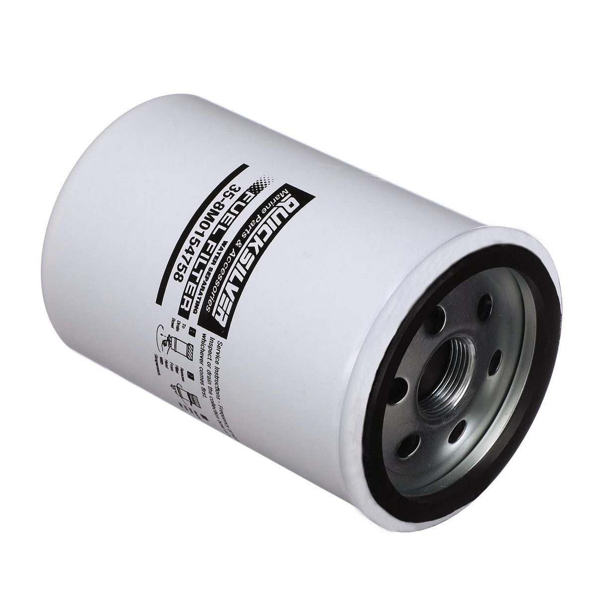 OEM Mercury / Quicksilver 8M0154758 Water Separating Fuel Filter for Various Marine Engines