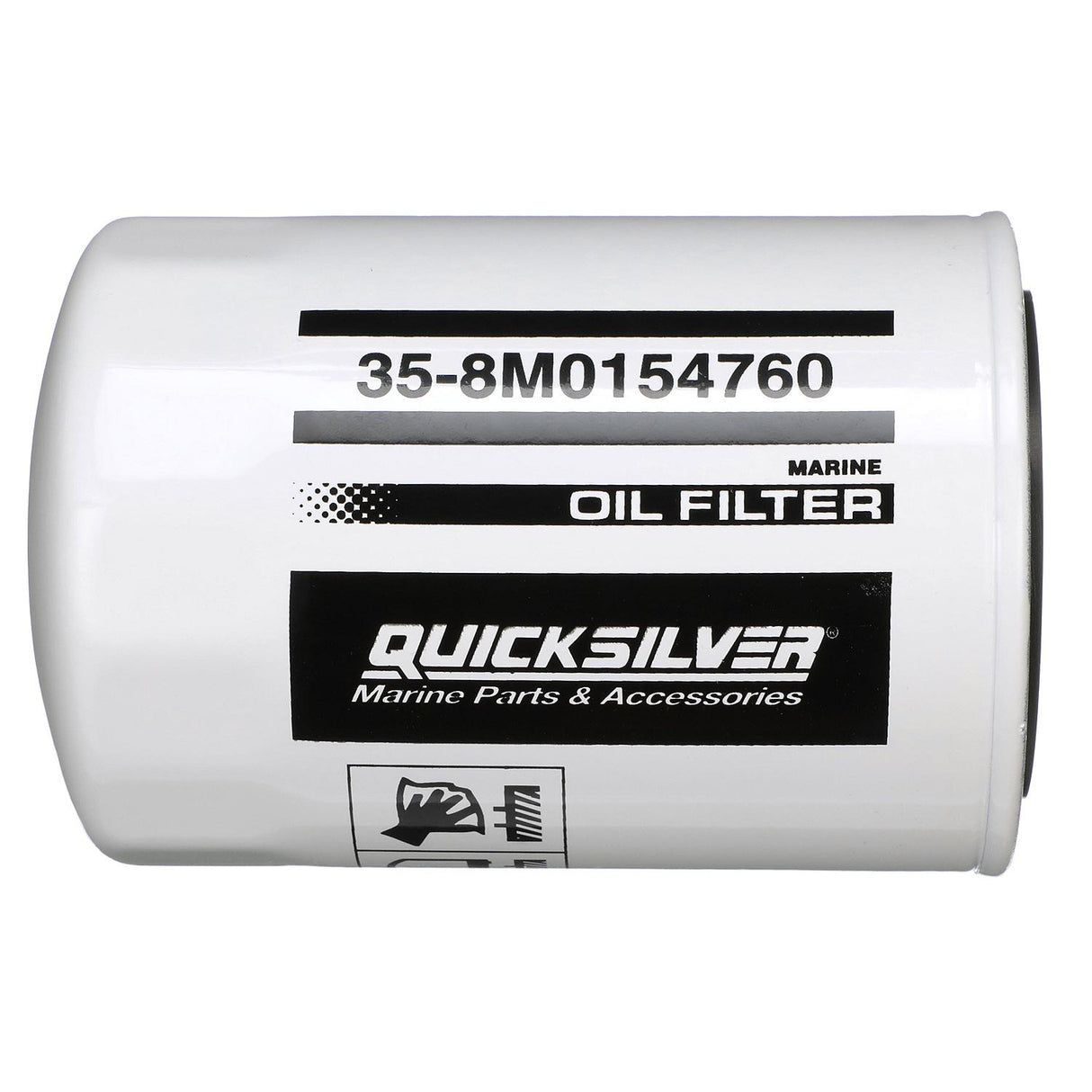 OEM Mercury / Quicksilver 8M0154760 Oil Filter for Various Marine Engines