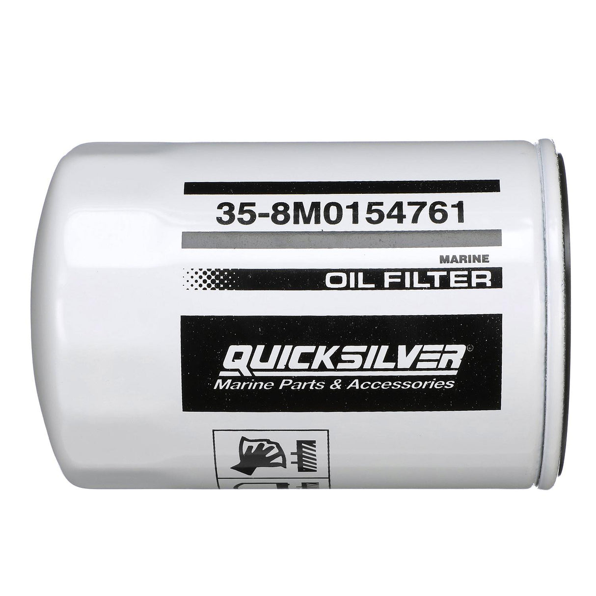 OEM Mercury / Quicksilver 8M0154761 Oil Filter for Various Marine Engines