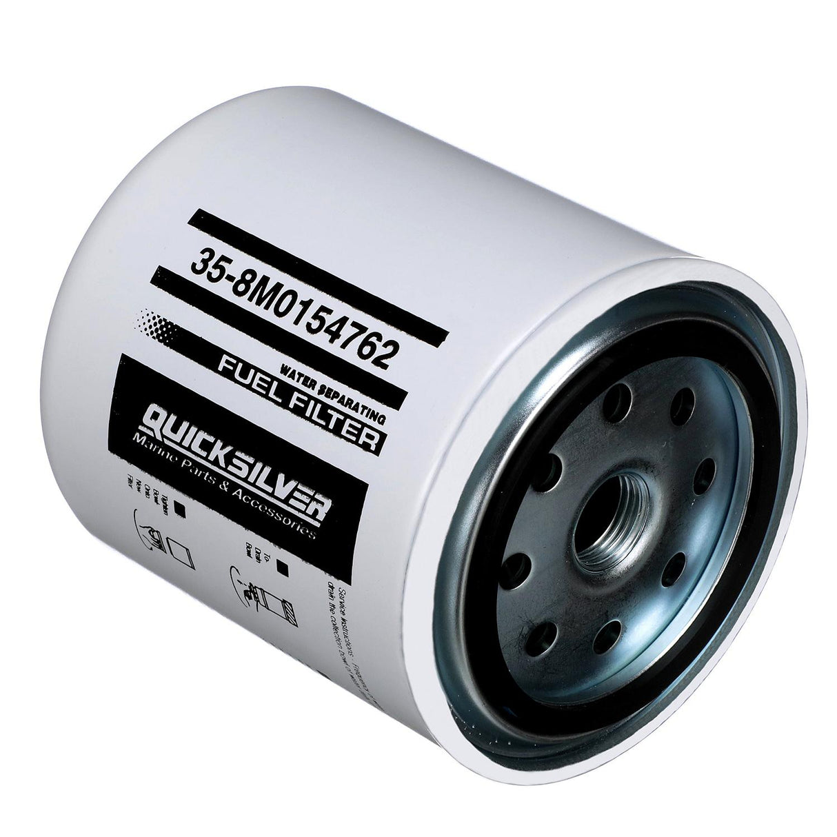 OEM Mercury / Quicksilver 8M0154762 Water Separating Fuel Filter for Various Marine Engines
