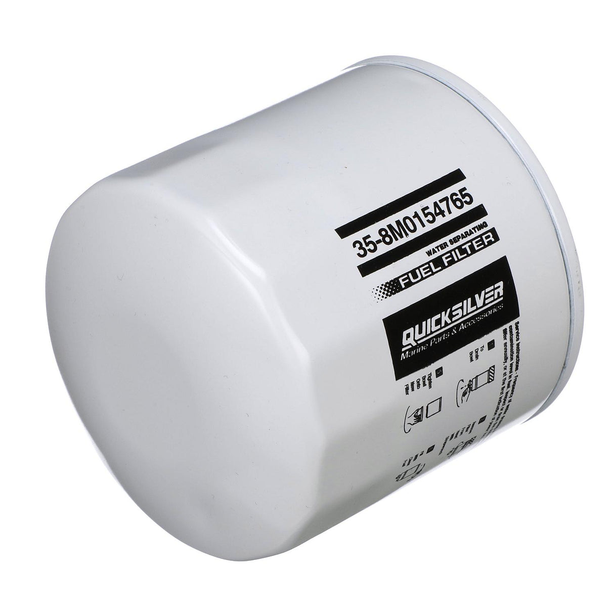 OEM Mercury / Quicksilver 8M0154765 Water Separating Fuel Filter for Various Marine Engines