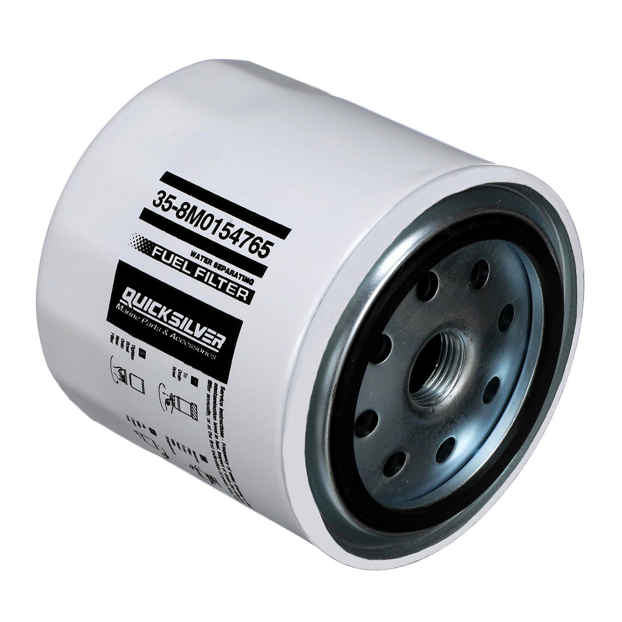 OEM Mercury / Quicksilver 8M0154765 Water Separating Fuel Filter for Various Marine Engines