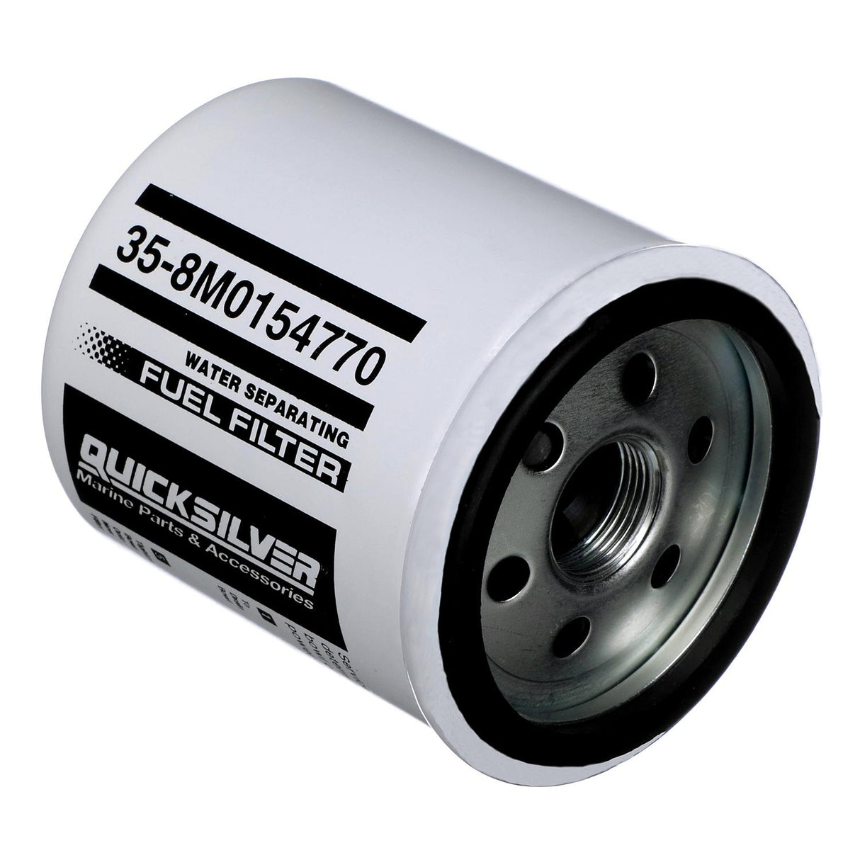 OEM Mercury / Quicksilver 8M0154770 Water Separating Fuel Filter for Select Volvo Penta, Cobra EFI, Johnson/Evinrude 100-300hp Outboards