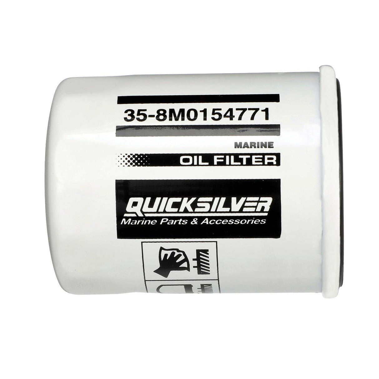 OEM Mercury / Quicksilver 8M0154771 Oil Filter for Various Marine Engines