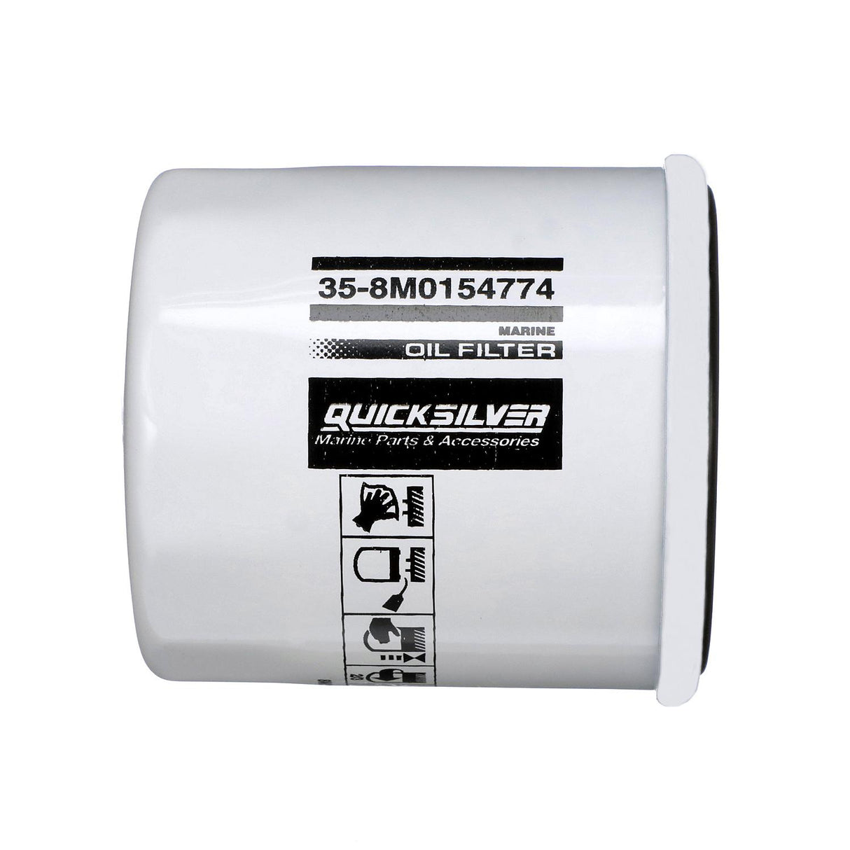 OEM Mercury / Quicksilver 8M0154774 Oil Filter for Various Marine Engines