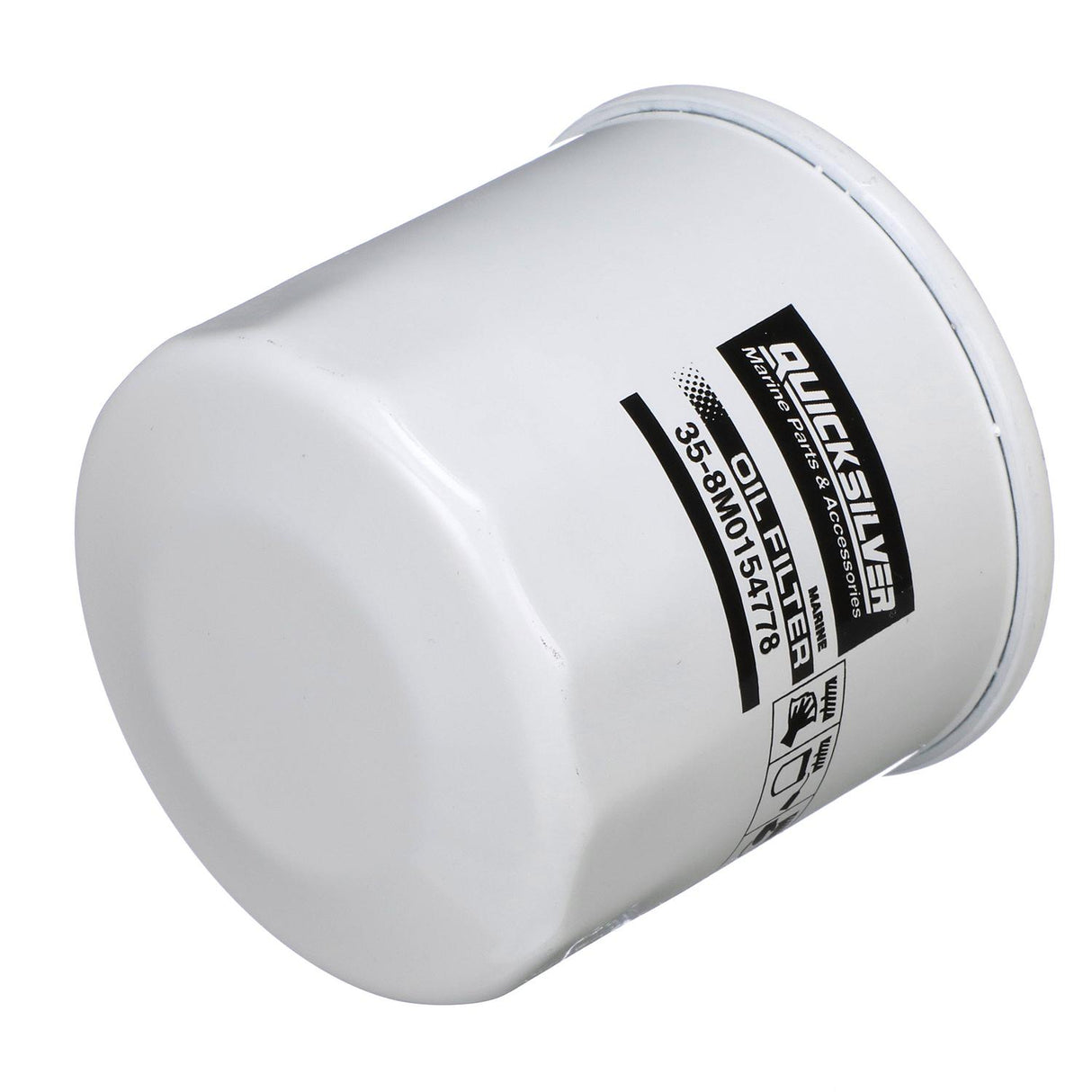 OEM Mercury / Quicksilver 8M0154778 Oil Filter for Various Marine Engines